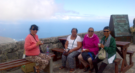 Senior citizens from Ocean View were treated to a day
                                out at Table Mountain